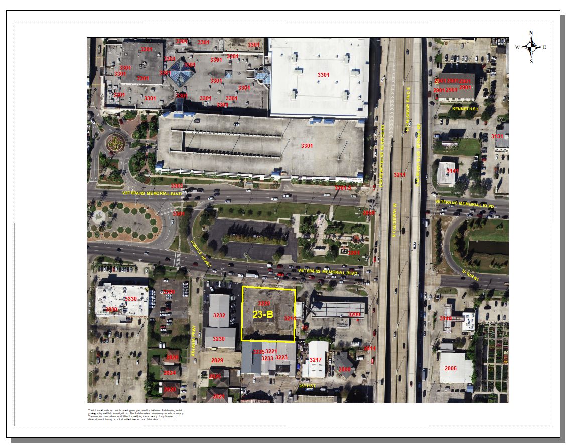 GOVERNMENT OWNED! 3214-3220 Veterans Blvd., Metairie, LA 70002: 3214-3220 Veterans Blvd, Metairie, LA 70002